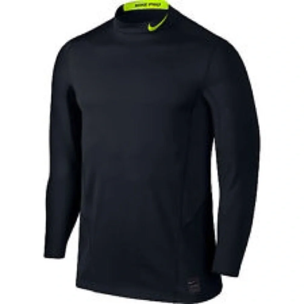 NWT Nike: Medium Unisex Black & Yellow Dri Fit Work Out Shirt - Picture 1 of 3